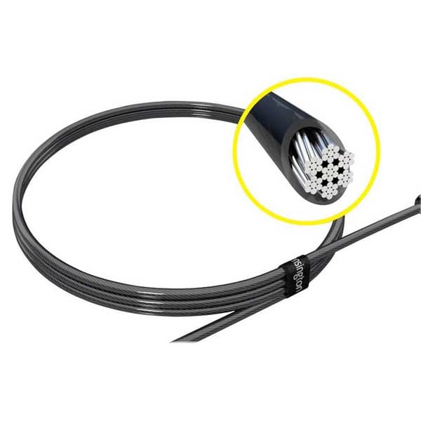 Kensington Bærbar Sikkerhedskabel K64448ww Nanosaver Sort