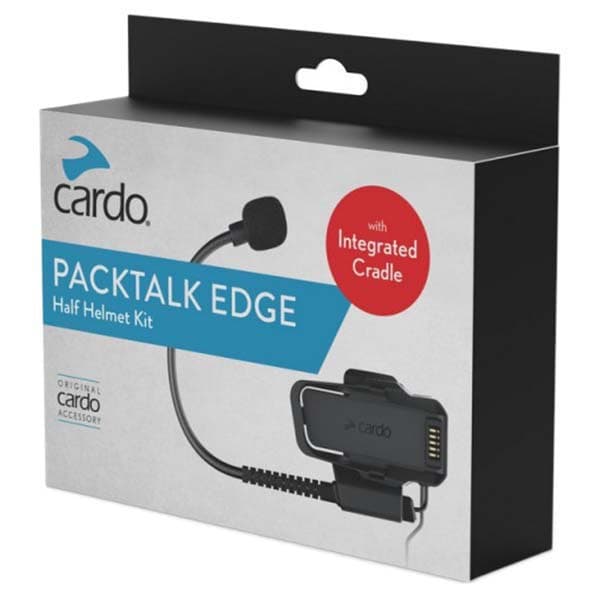 Cardo Til Jet-hjelme Med Vuggesæt Mikrofon/headset Packtalk Edge Transparent