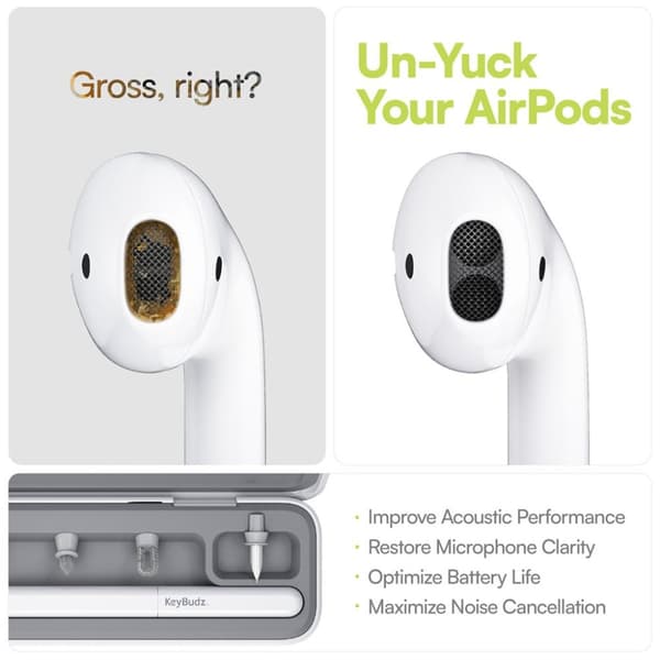 KeyBudz AirCare 2.0 Premium Cleaning Kit Lightning/USB-C