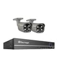 Miniatyrbillede 1 af 4: CCTV-system, To-vejs lyd, AI IP-kamera, , 3T, 8CH NVR and 2 Camera