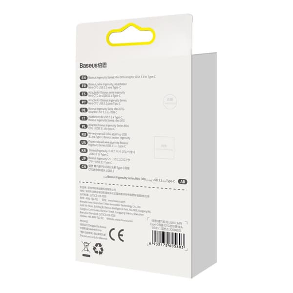 USB 3.1 OTG til USB-C blå adapter