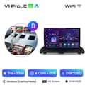 Miniatyrbild 2 av 2: Bil Multimedia GPS, AI-röststyrning, Android Auto-integration, V1 Pro C (2GB 64GB)