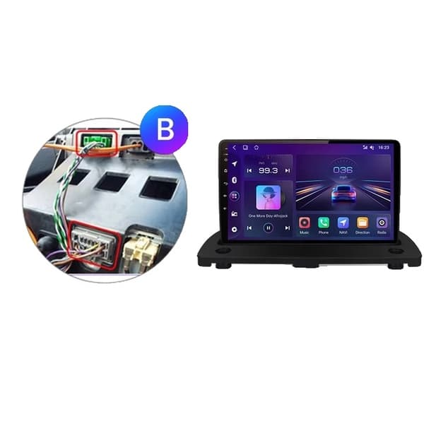Bil Multimedia GPS, AI-röststyrning, Android Auto-integration, V1 Pro C (2GB 64GB) V1 Pro C (2GB 32GB)B