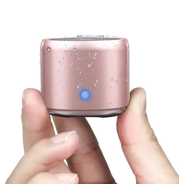 Bluetooth-kaiutin, räätälöity bassosäteilijä, IPX7-vesitiivis, A106Pro-Black A106Pro-Rosegold