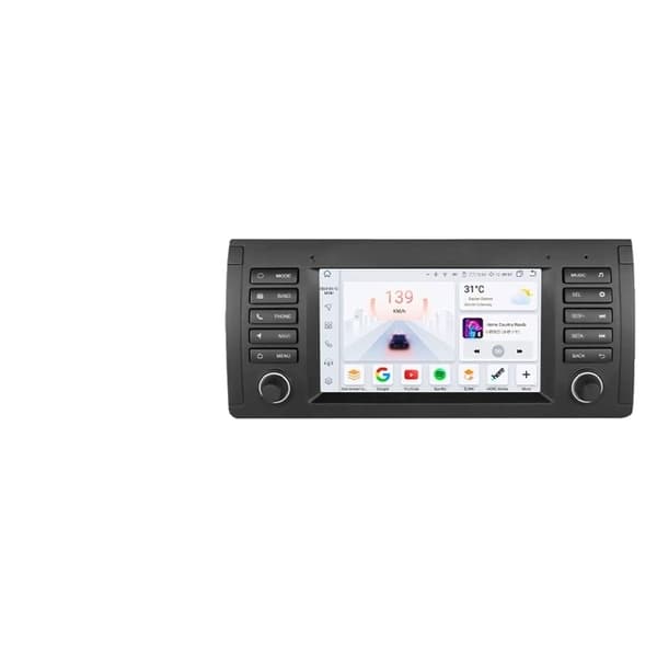 Bil Stereo System, Android 12 Kompatibilitet, CarPlay Multimedie, HC1L-1G 16G-4cores