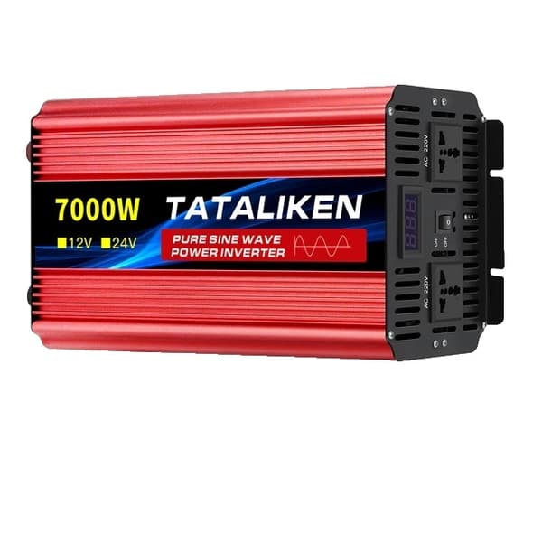 Virtalähteensuunnanmuuttaja, puhdas siniaalto, yleispistoke, 12V7000W 220V