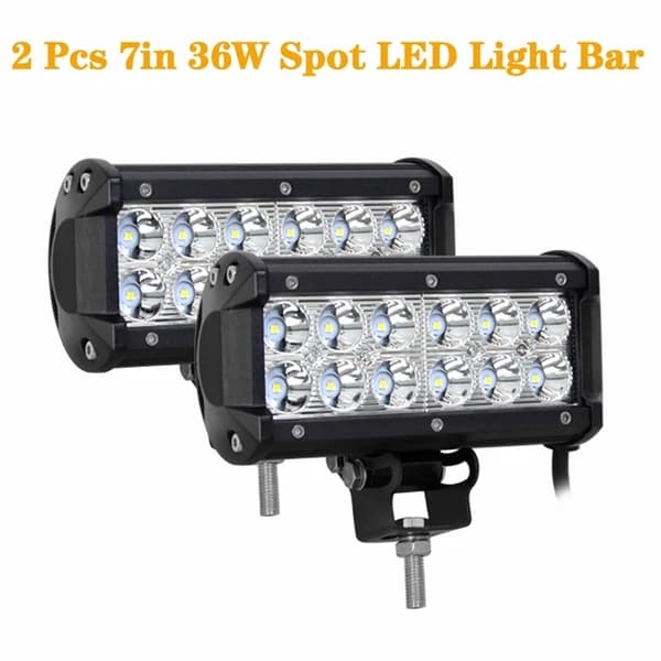 LED lysbjælke, Offroad SUV ATV, Forskellige Størrelser, 1x144w med ledningskit
