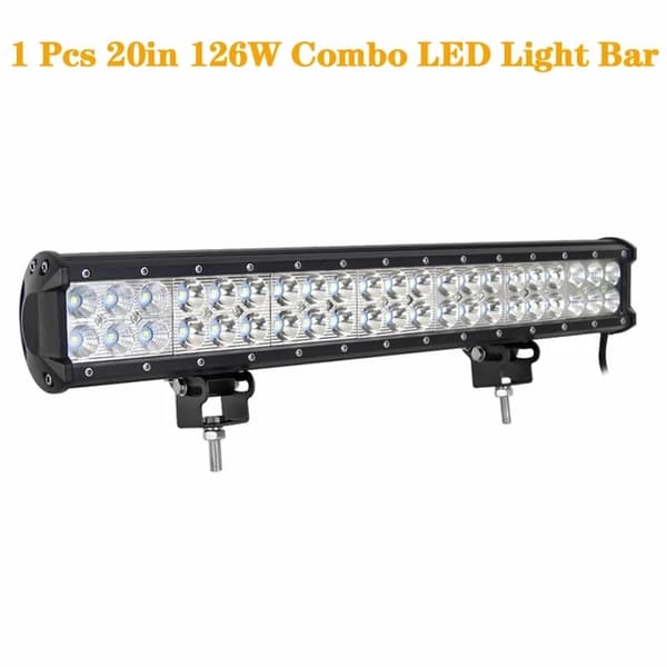 LED-ljusramp, Offroad SUV ATV, Olika storlekar, 1x144w med trådkit