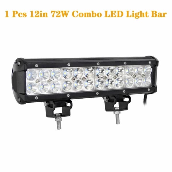 LED lysbjælke, Offroad SUV ATV, Forskellige Størrelser, 1x144w med ledningskit