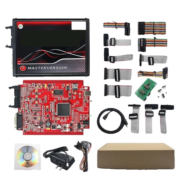 ECU-ohjelmointilaite, LED BDM-kehys, ECM Titanium -ohjelmisto, KESS KTAG