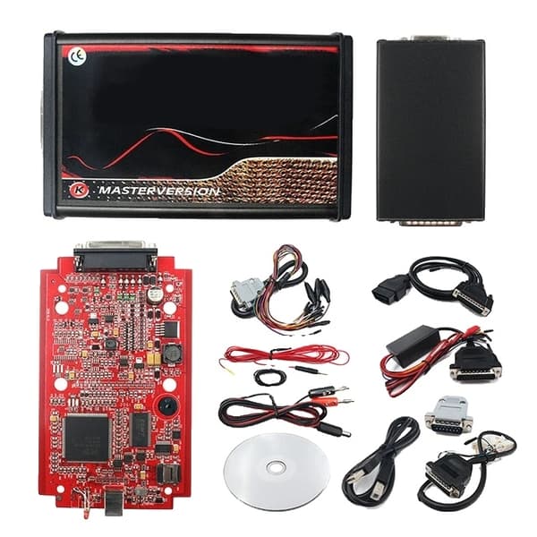 ECU-ohjelmointilaite, LED BDM-kehys, ECM Titanium -ohjelmisto, KESS KTAG