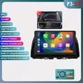 Miniatyrbild 2 av 2: Bil Multimedia, Android 12, GPS Navigation, A-4kärnig 2G 64G-P3CP