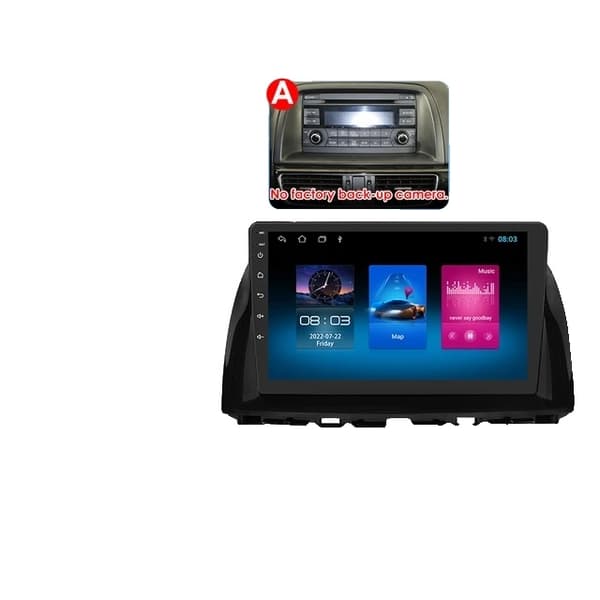 Bil Multimedia, Android 12, GPS Navigation, A-4kärnig 2G 64G-P3CP