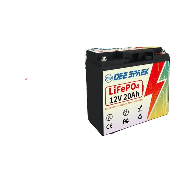 LiFePO4 Batteripakke, Indbygget BMS, Energilagring, GRÅ