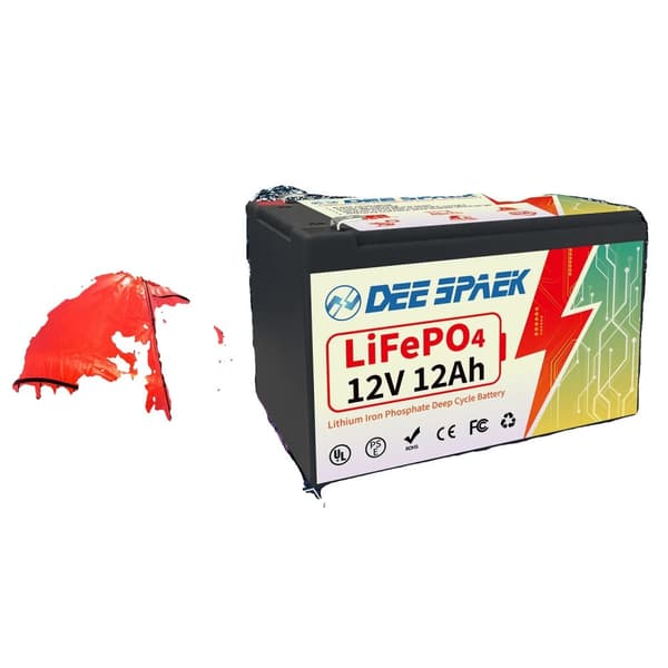 LiFePO4 Batteripakke, Indbygget BMS, Energilagring, GRÅ