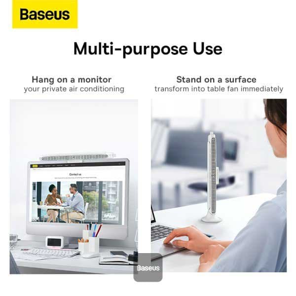 Baseus Clip-on Skrivebordsventilator