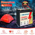 Pikkukuva 2 / 2: LiFePO4-akku, sisäänrakennettu BMS, energian varastointi, 12V 30AH