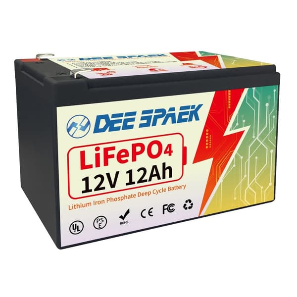 LiFePO4-akku, sisäänrakennettu BMS, energian varastointi, 12V 30AH