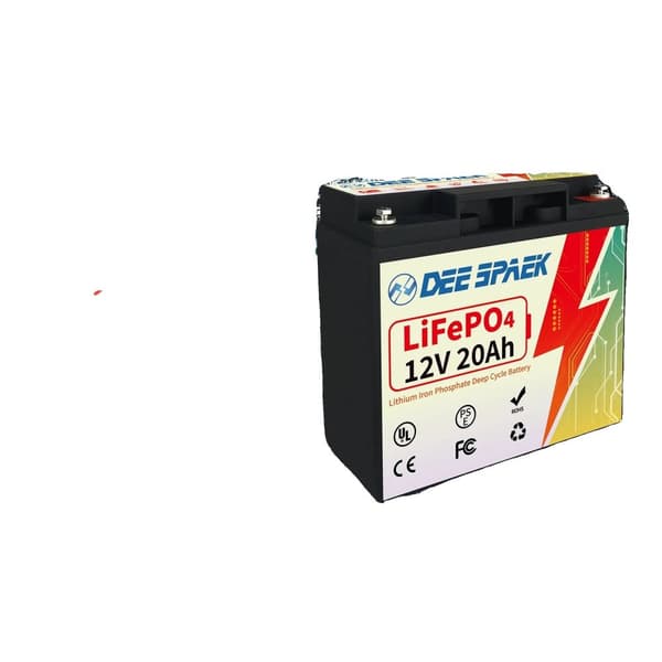 LiFePO4-akku, sisäänrakennettu BMS, energian varastointi, 12V 30AH