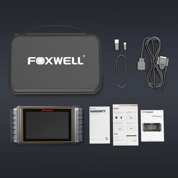 Bilscanner, ABS- og SRS-diagnostik, Transmission Motor Kodelæser, FOXWELL NT716