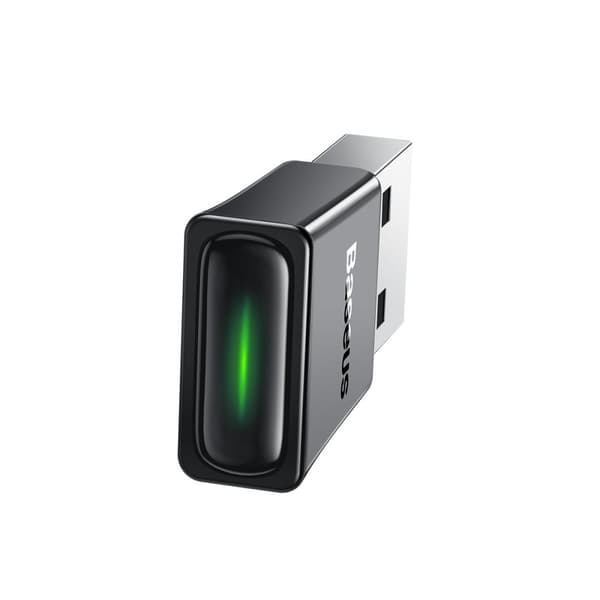 Adapterkontakt sändarmottagare Bluetooth 5.3 USB, räckvidd 20m, svart