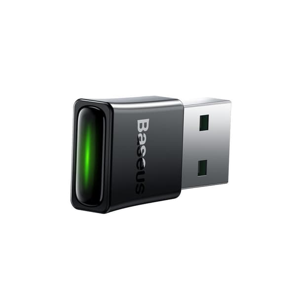 Adapterkontakt sändarmottagare Bluetooth 5.3 USB, räckvidd 20m, svart