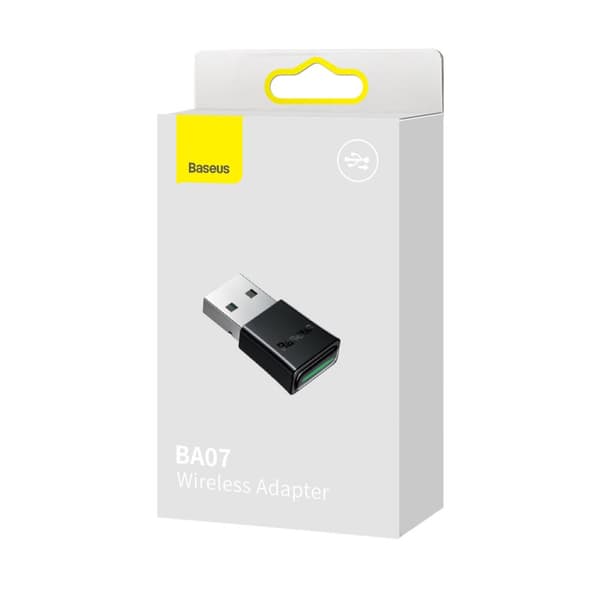 Adapterkontakt sändarmottagare Bluetooth 5.3 USB, räckvidd 20m, svart