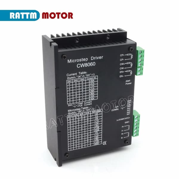 Stepper Motor Driver, 80V DC, 256 Mikrotrin