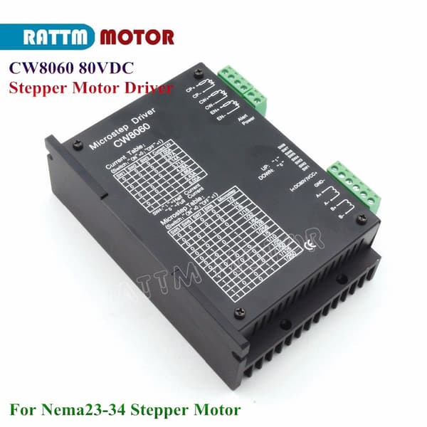 Stepper Motor Driver, 80V DC, 256 Mikrotrin