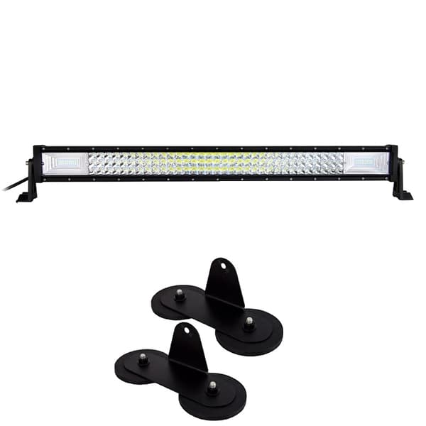 LED lysbjælke, 7D teknologi, magnetisk monteringsbeslag, 42 tommer 540w uden ledning