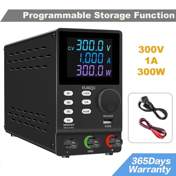 Laboratorie strømforsyning, variabel 30V 10A output, justerbar reguleret design., Program 200V1A, 220V
