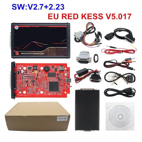 ECU-programmerare, online-tuning, LED BDM-ram., KTAG V7020