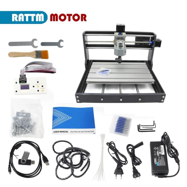 Laserkaiverrin, GRBL ER11, harrastus DIY, Offline-kahvalla, 15W laserilla