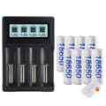 Miniatyrbild 1 av 2: Uppladdningsbart 18650-batteri, 3200mAh kapacitet, litiumjon-teknik, 16st, 3,7V