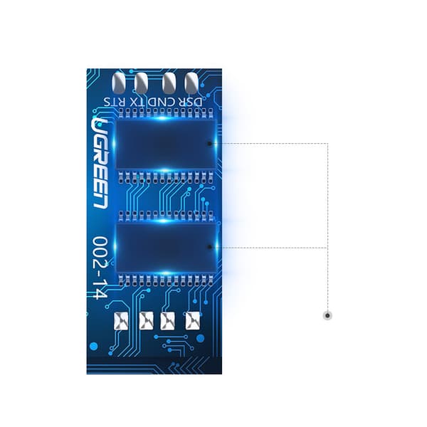 Konsolkabel, USB - RJ45-adapter, parsnoet Ethernet-kabel, 1,5 m, sort