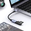 Miniatyrbillede 6 af 6: USB-C til USB-A 5Gb/s kabeladapter 15cm sort