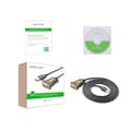 Miniatyrbild 3 av 4: Adapteradapterkabel USB-A - DB9 RS-232 1,5m grå