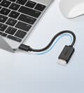 Miniatyrbillede 5 af 6: Adapter OTG kabel fra USB 3.0 til USB-C - sort
