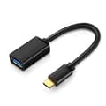 Miniatyrbillede 1 af 6: Adapter OTG kabel fra USB 3.0 til USB-C - sort