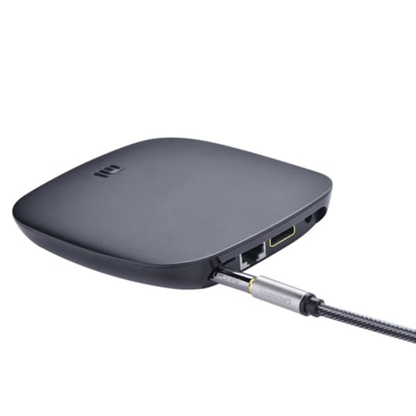 Adapterstik Audio Adapter Stik 2,5 mm han til jack 3,5 mm hun sort