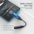 Miniatyrbild 6 av 6: USB-C ljudadapter - Jack 3,5 mm 11 cm, svart