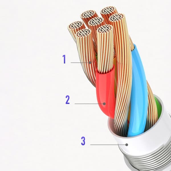 Hovedtelefonadapter 3,5 mm ministik hun - USB-C han, hvid