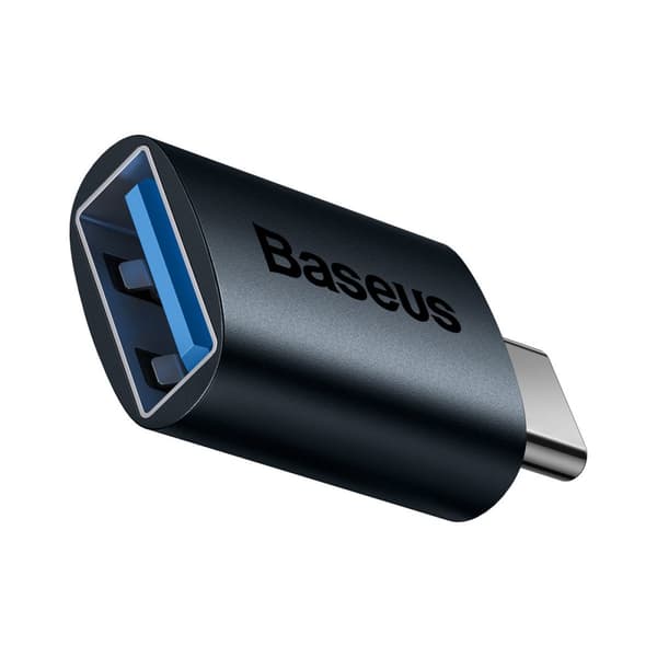 Ingenuity-sarjan USB-C–USB-A-sovitin, sininen
