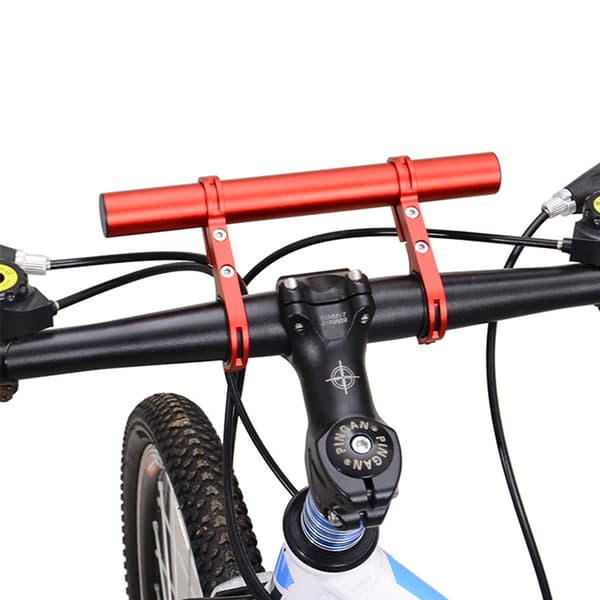 Aluminium styrholder til cykel / Xiaomi M365/ Pro scooter - rød