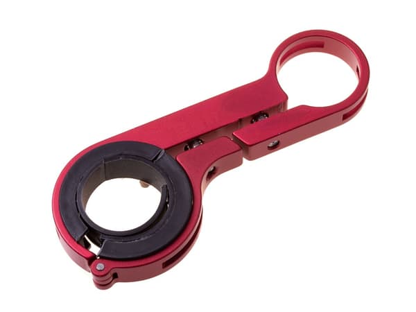 Aluminium styrholder til cykel / Xiaomi M365/ Pro scooter - rød