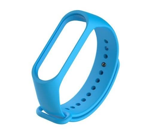 Silikonestrop til Xiaomi Mi Band 5/Xiaomi Mi Band 6 - lyseblå