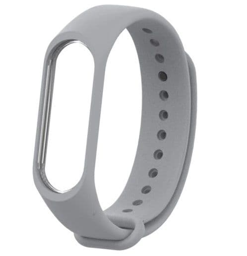 Silikone rembånd til Xiaomi Mi Band 5/ Xiaomi Mi Band 6 - grå
