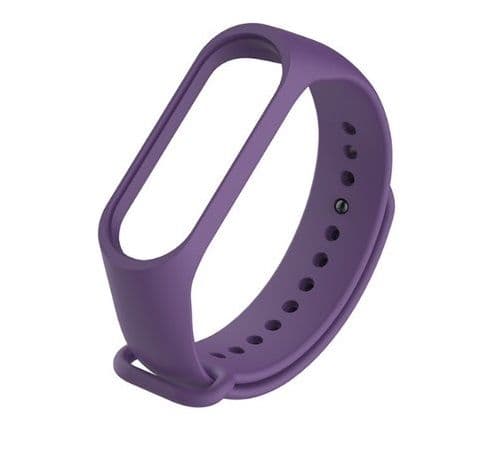 Silikone rembånd til Xiaomi Mi Band 5/ Xiaomi Mi Band 6 - lilla
