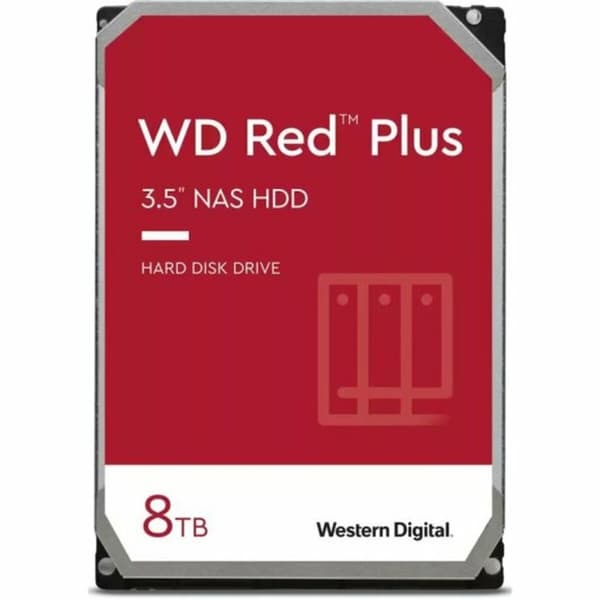 Kovalevy Western Digital Red Plus 3,5" 8 TB