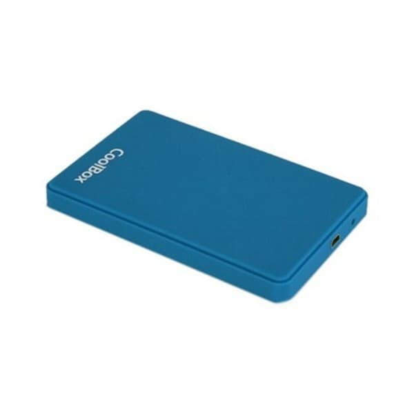 Lomme til harddisk CoolBox COO-SCG2543-6 Blå 2,5"